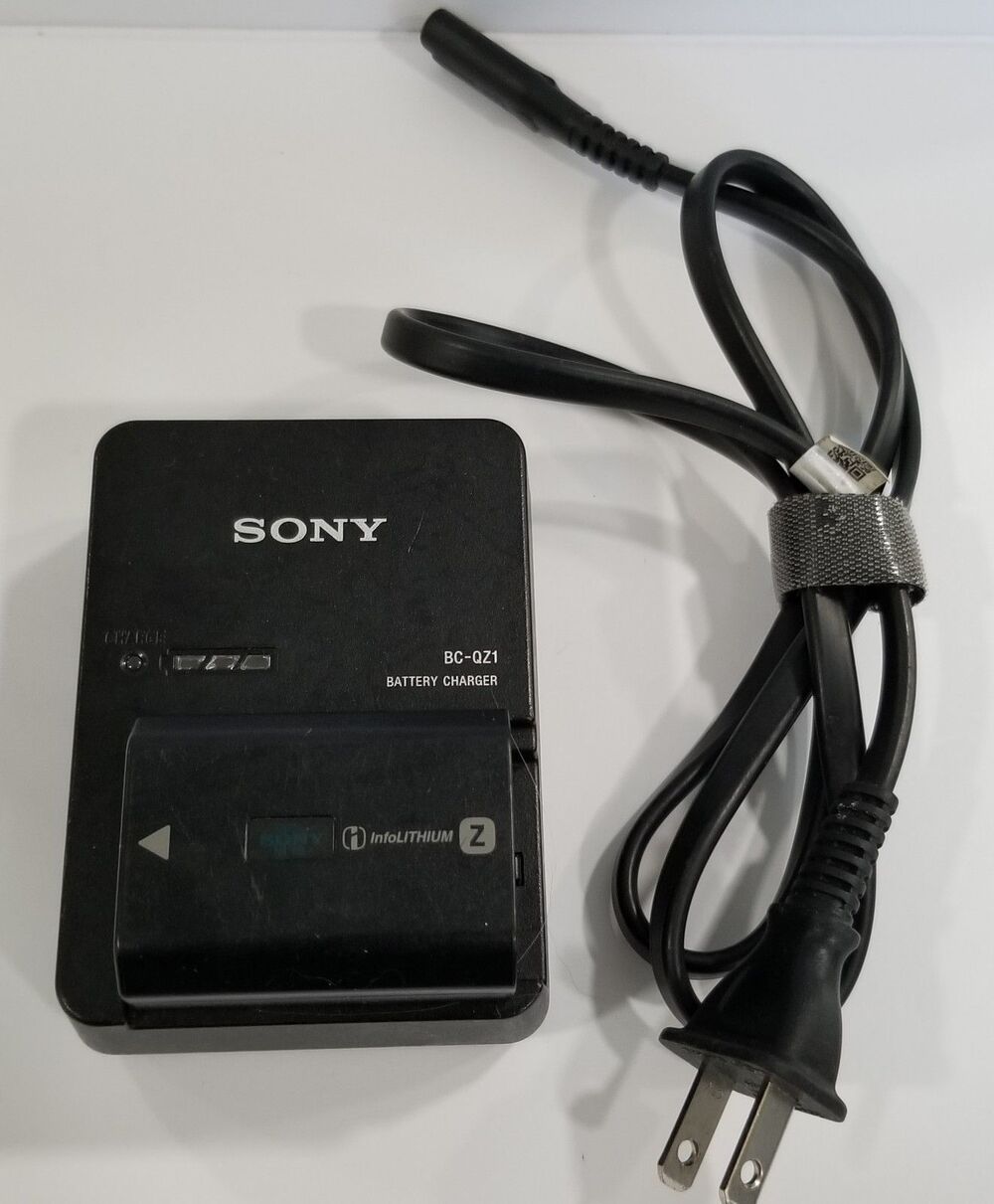 Sony BC‑QZ1 Charger + NP‑FZ100 Battery Set – Tested Working OEM